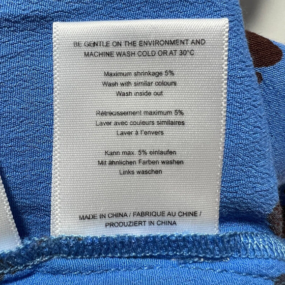 Ganni NWT Roseburg Crepe‎ Shirred Layered Strapless Dress/Skirt Sz 40 8/10 - Picture 5 of 6